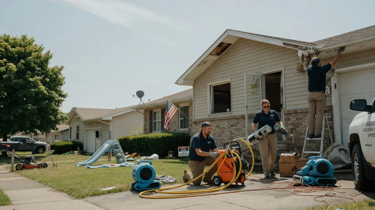 Water Damage Restoration in Edwardsville, KS near me